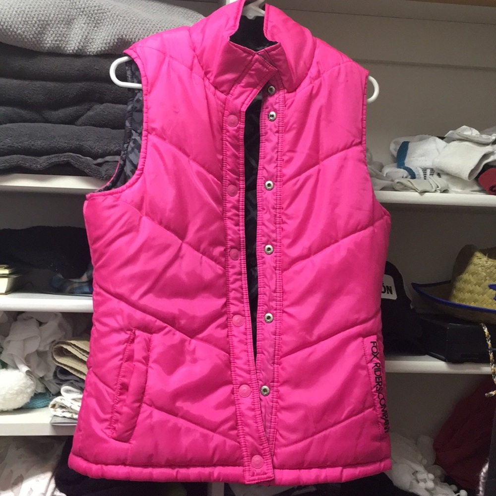 Reversible Fox Racing Co vest
